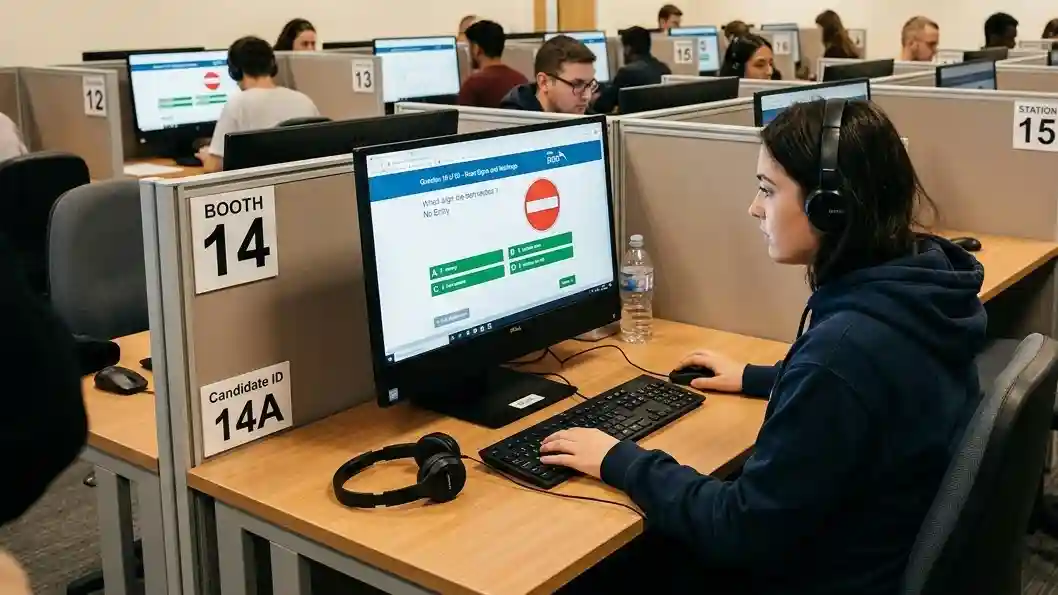 Theory Test Sharjah - Practice signal test questions for Sharjah driving license at Al Shaab Driving School